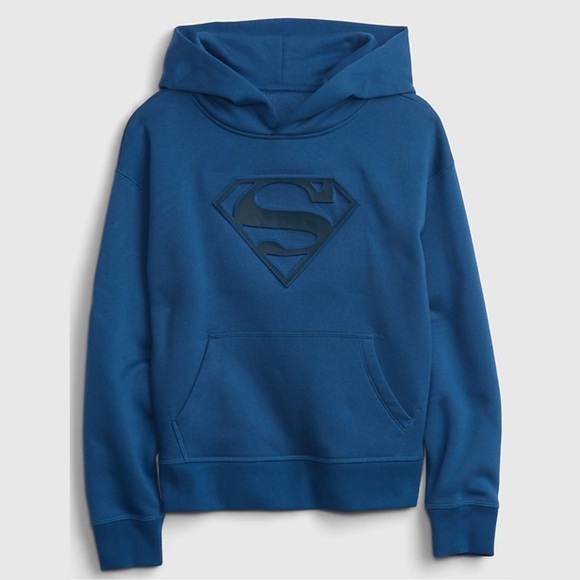 GAP Kids VintageSoft DC Superman Graphic Hoodie • size XS - Picture 1 of 3